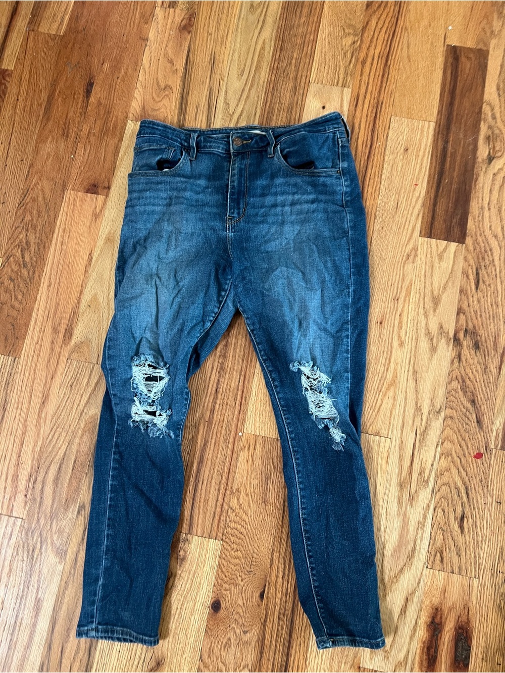 Levi’s Blue Distressed Women’s Jeans